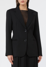 Argenta Tailored Wool Crepe Jacket