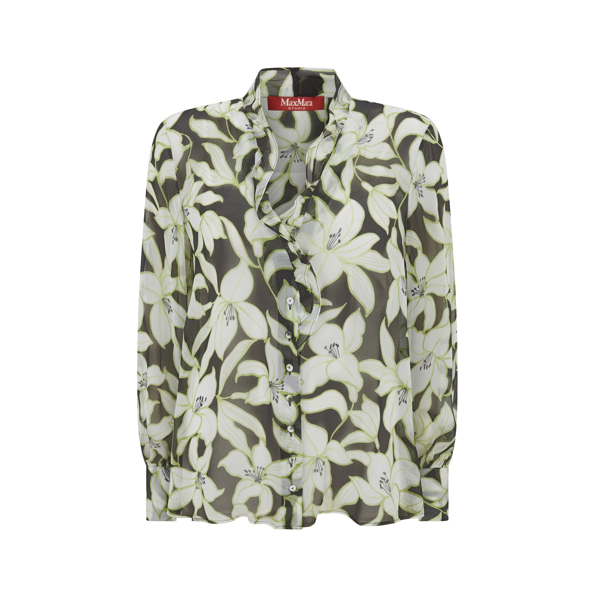 MAX-2426116032 MARAT ROSE BOW BLOUSE
