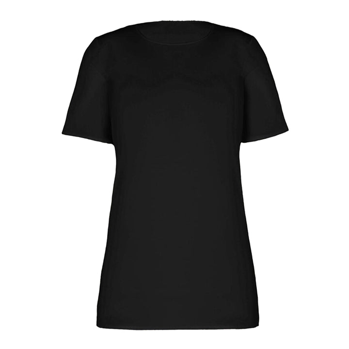 Pure Crew Neck Top Black