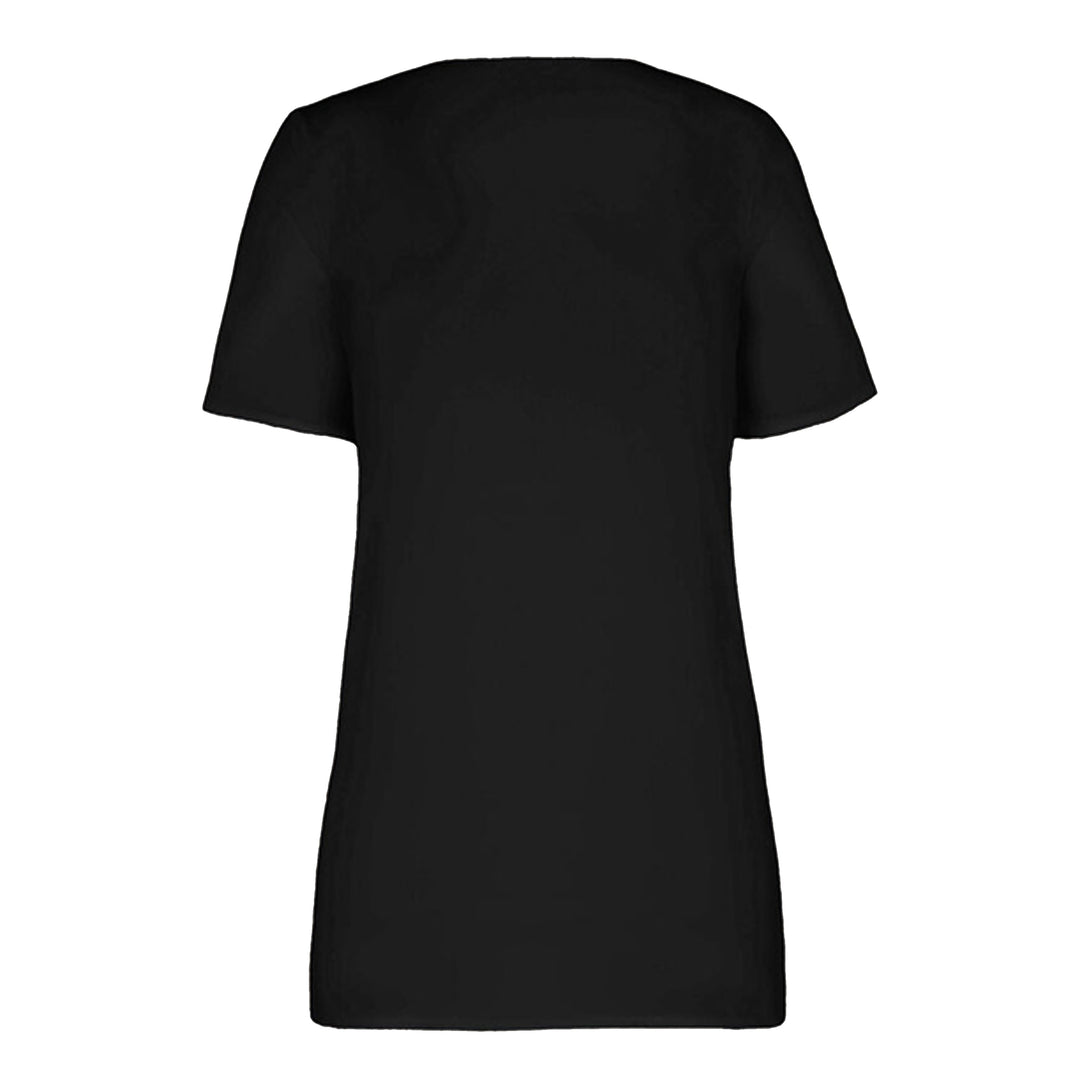 Pure Crew Neck Top Black