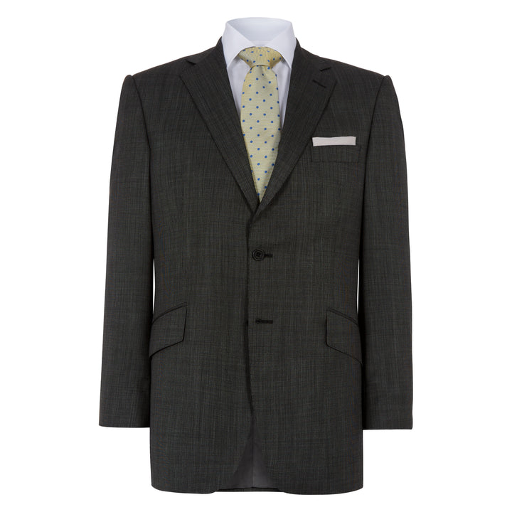 Cambridge Dark Grey Micro Check Suit