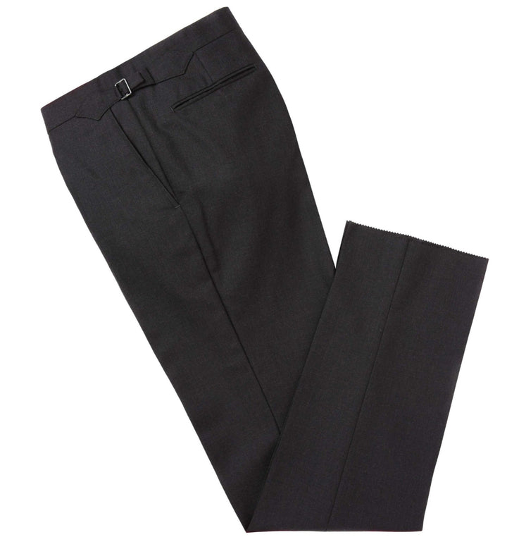 Trevon Charcoal Pick & Pick Trouser