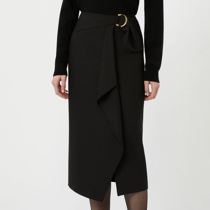 Fenice Tailored Wool Stretch Skirt