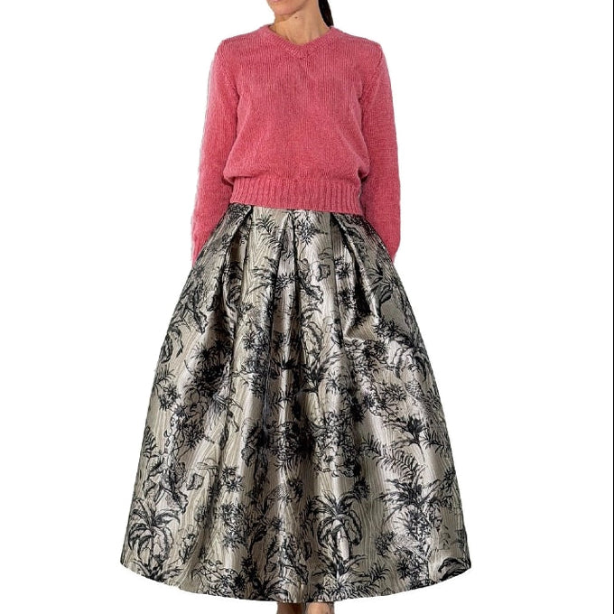 Luna Moire Parrot Skirt