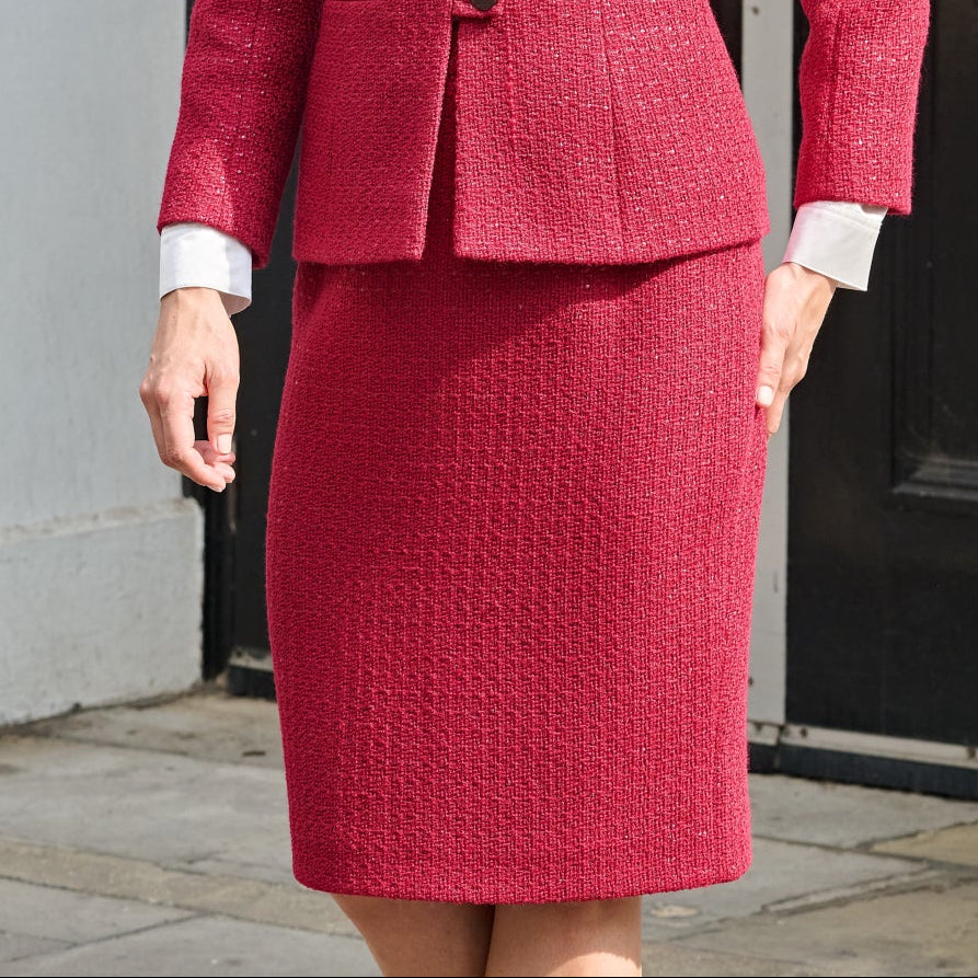 Holda Tailored Tweed Skirt