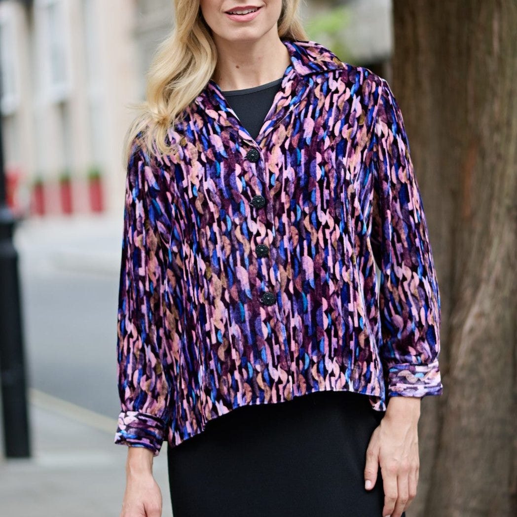 ELLEN Neo Moon Velvet Jacket