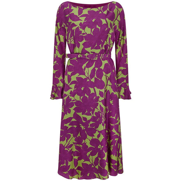 Utile Floral Silk Dress