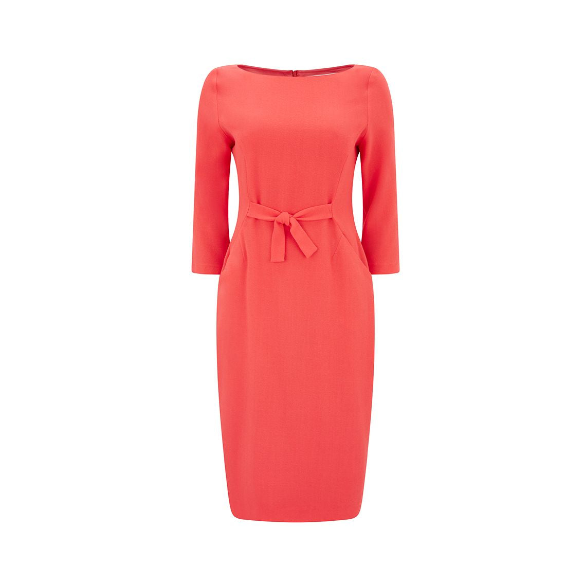 Serena Wool Crepe Pencil Dress