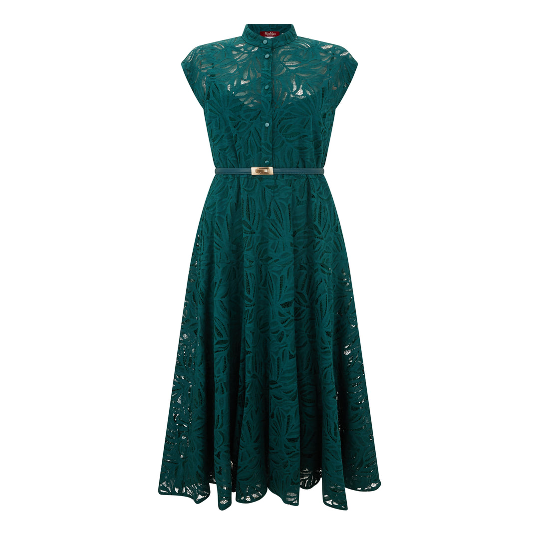 max mara lace dress Max Mara Alenon Lace Shirt Dress