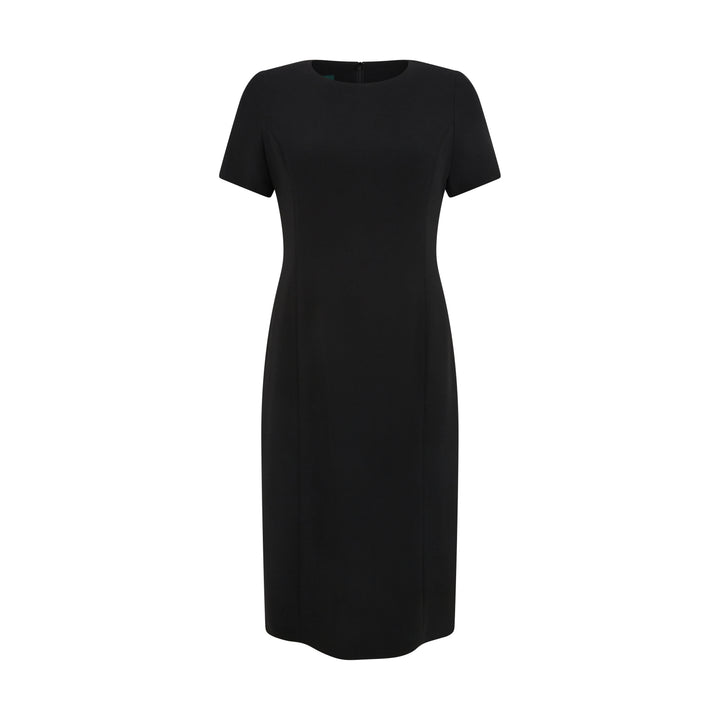 Lyndell Tailored Wool Crepe Dress