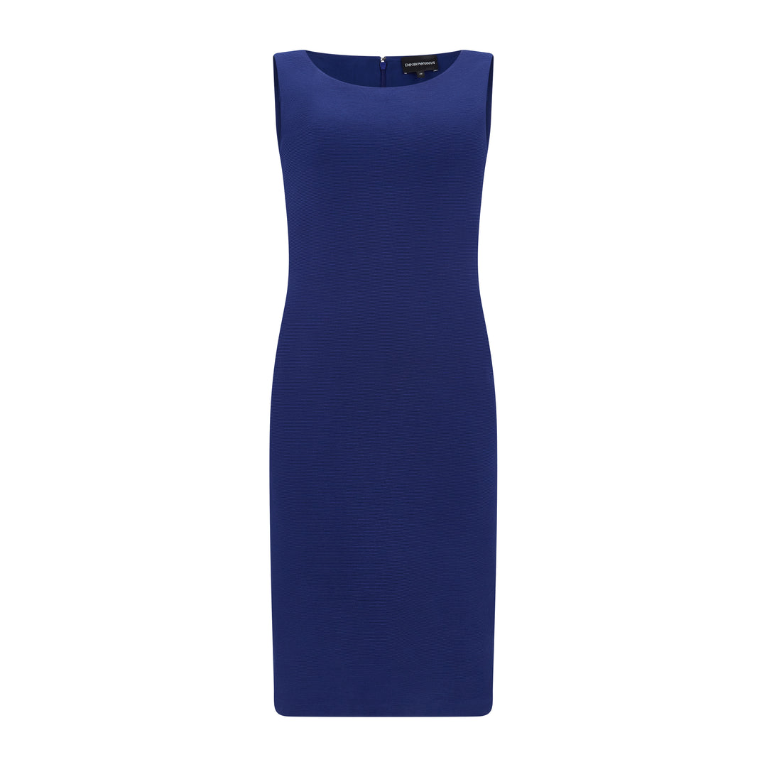 armani jersey dress blue Emporio Armani Dresses Blue