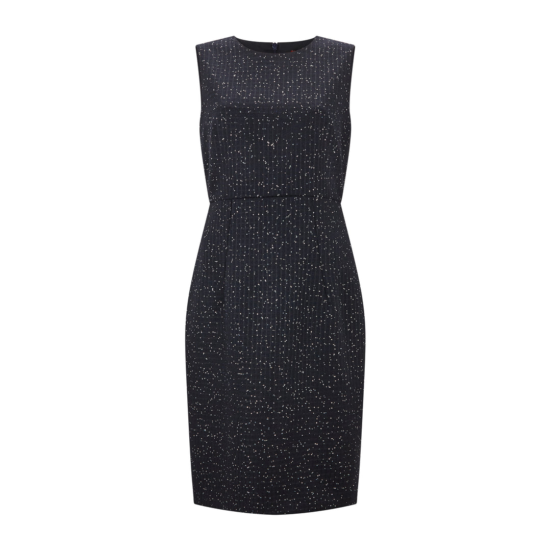 Ede & Ravenscroft | MaxMara Studio Abaden Studded Knit Evening Dress | Navy Ede & Ravenscroft | MaxMara Studio Abaden Studded Knit Evening Dress | Navy