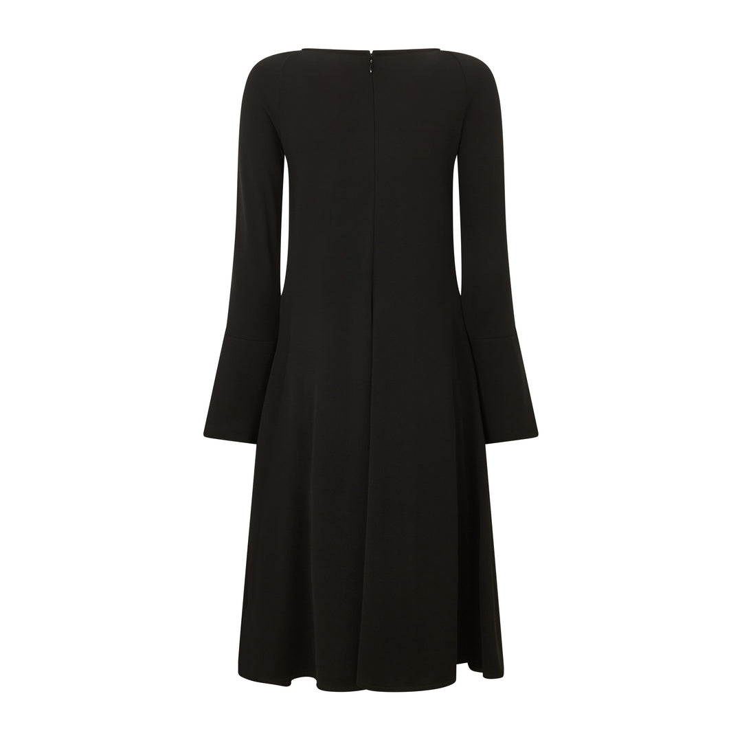 Ede & Ravenscroft | Emporio Armani Tailored Jersey Dress | Black Ede & Ravenscroft | Emporio Armani Tailored Jersey Dress | Black