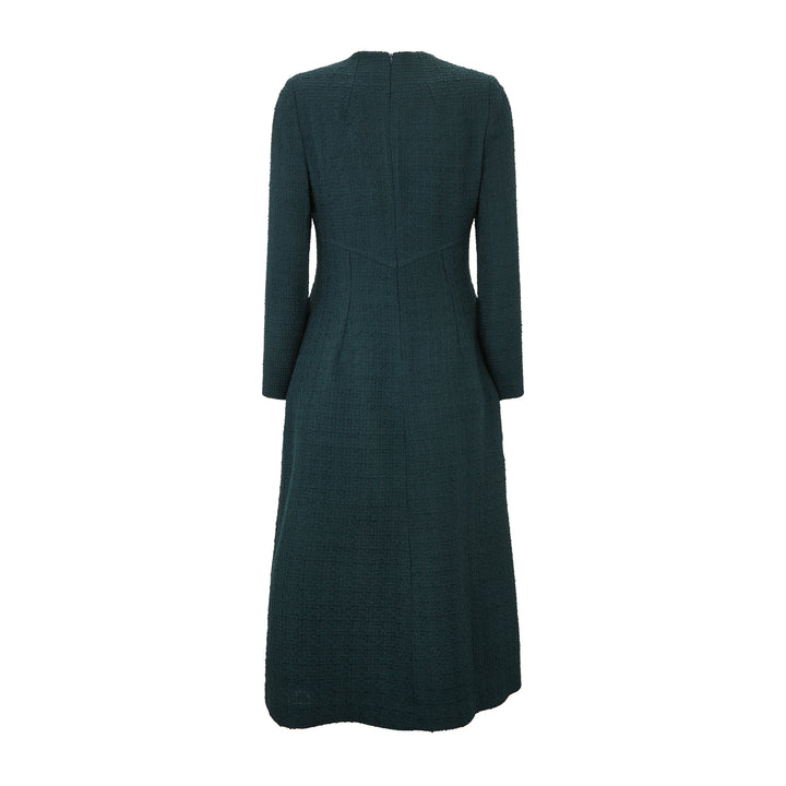 Worth Tweed Midi Dress