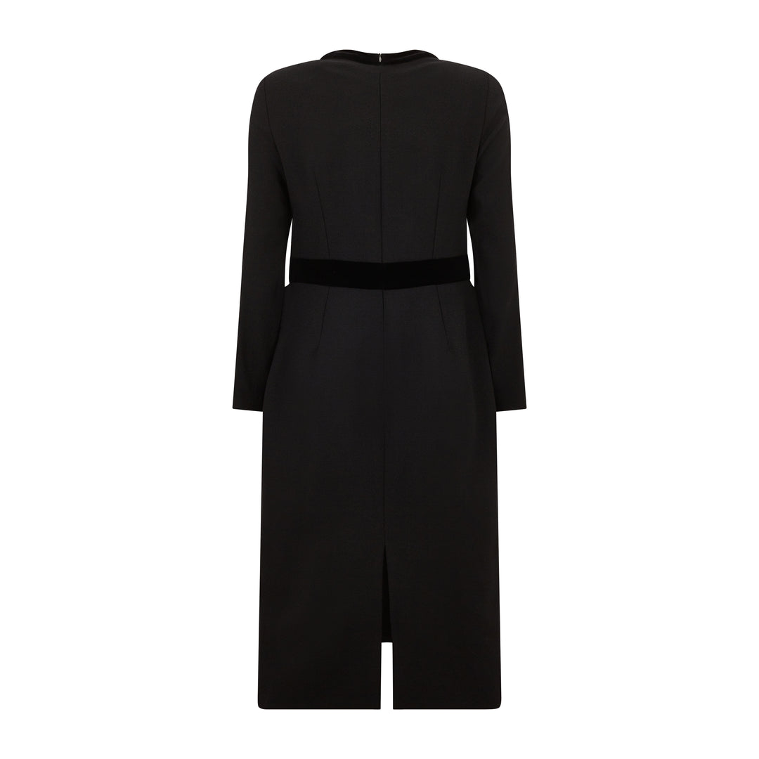 Windsor Wool Crepe Pencil Dress