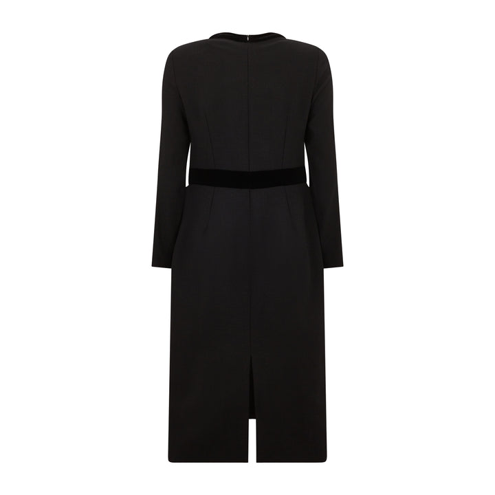 Windsor Wool Crepe Pencil Dress