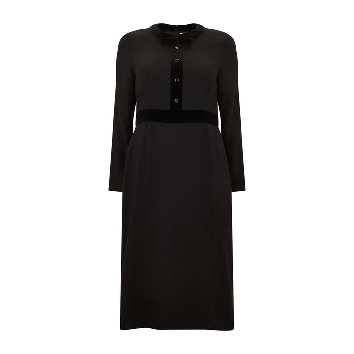 Windsor Wool Crepe Pencil Dress