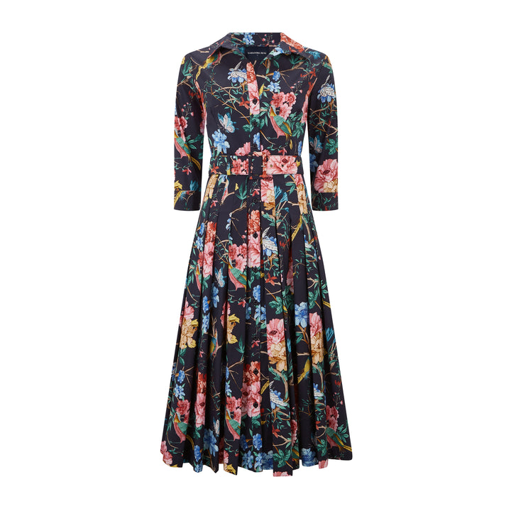 Audrey 4 Heart Manor Dress Navy