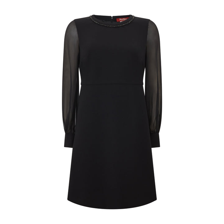 Volto Tailored Cady Silk Sleeve Dress