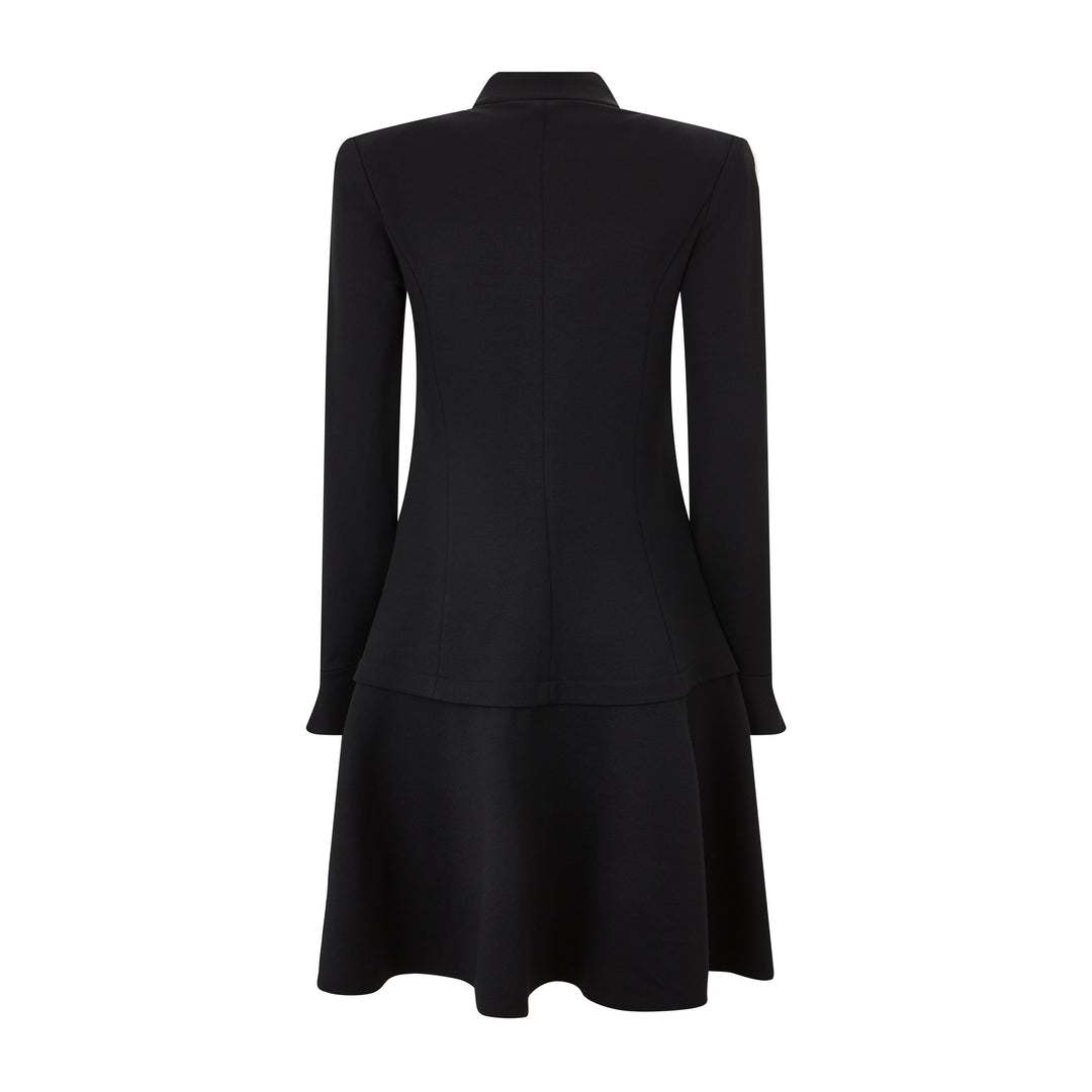 Button Front Tailored Dress