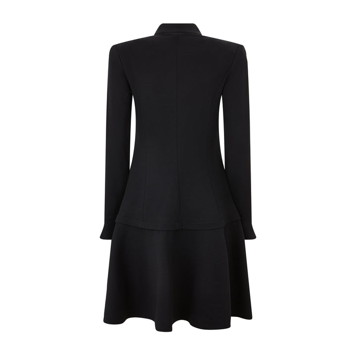 Button Front Tailored Dress