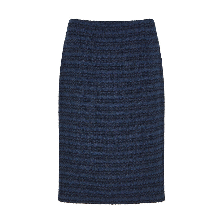 Tweed Blue Skirt