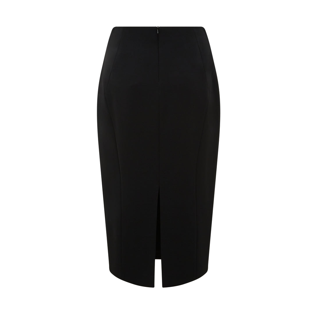 Claudia Tailored Cady Skirt