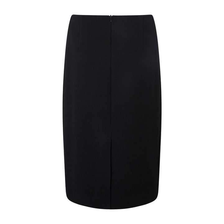 Hermione Tailored Wool Crepe Skirt