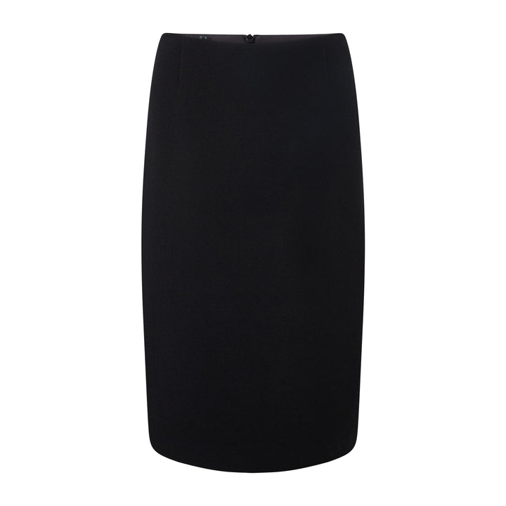 Hermione Tailored Wool Crepe Skirt
