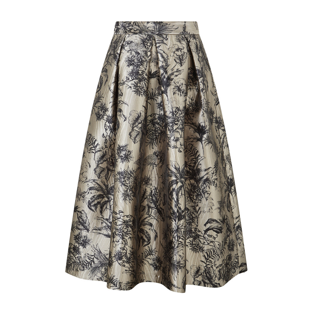 Luna Moire Parrot Skirt