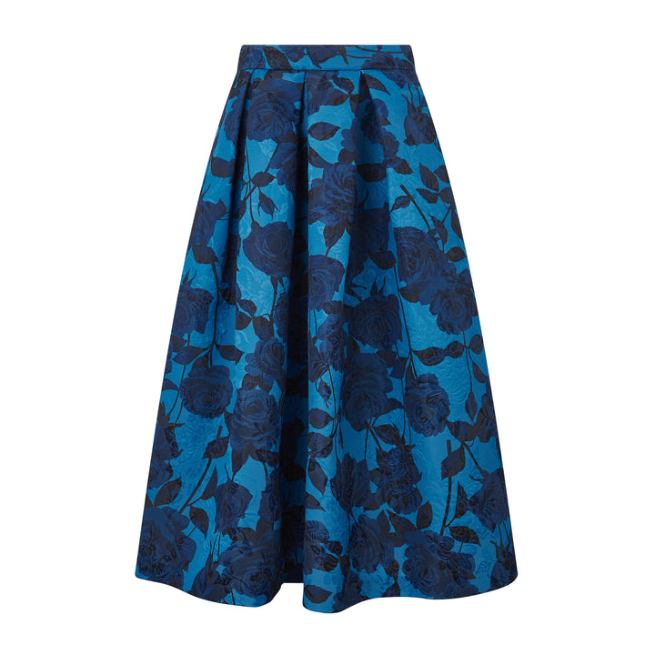 Luna Thorn Rose Jacquard Skirt