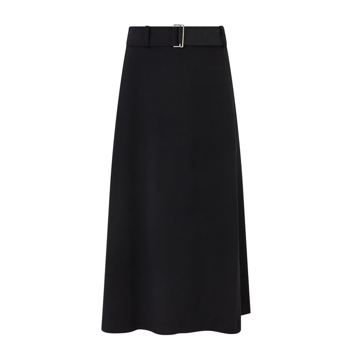 Jersey Belted Skirt