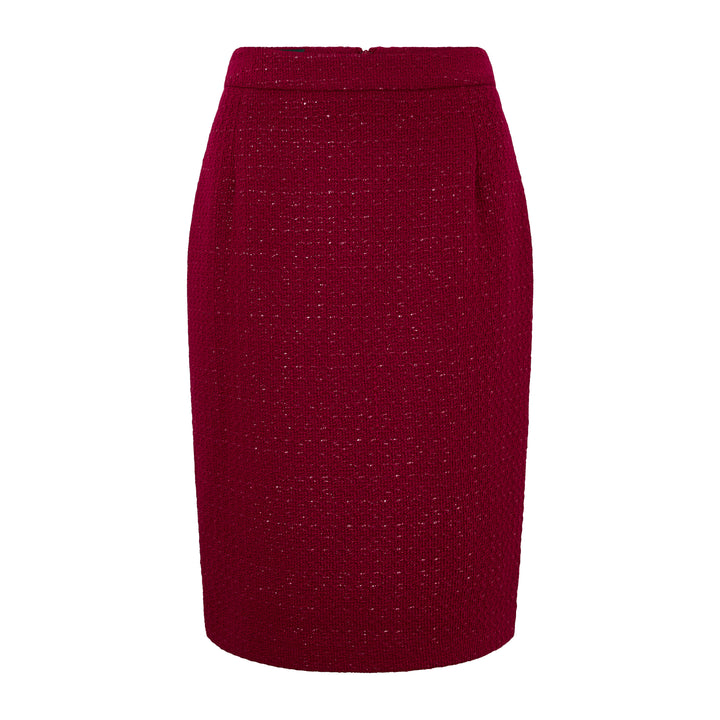 Holda Tailored Tweed Skirt