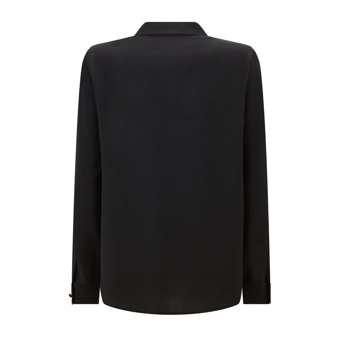 Long Sleeve Silk Shirt