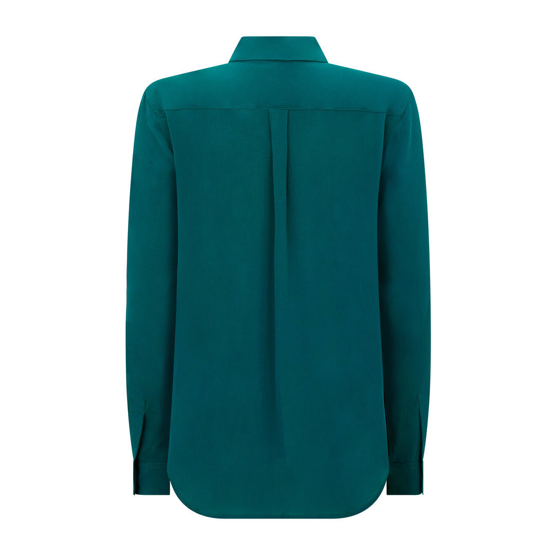 Concordia Silk Crepe De Chine Shirt