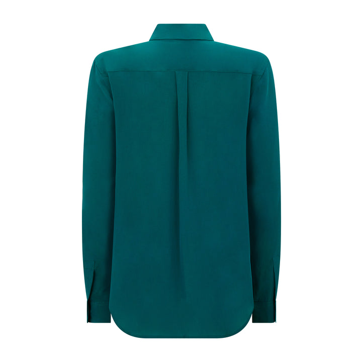 Concordia Silk Crepe De Chine Shirt