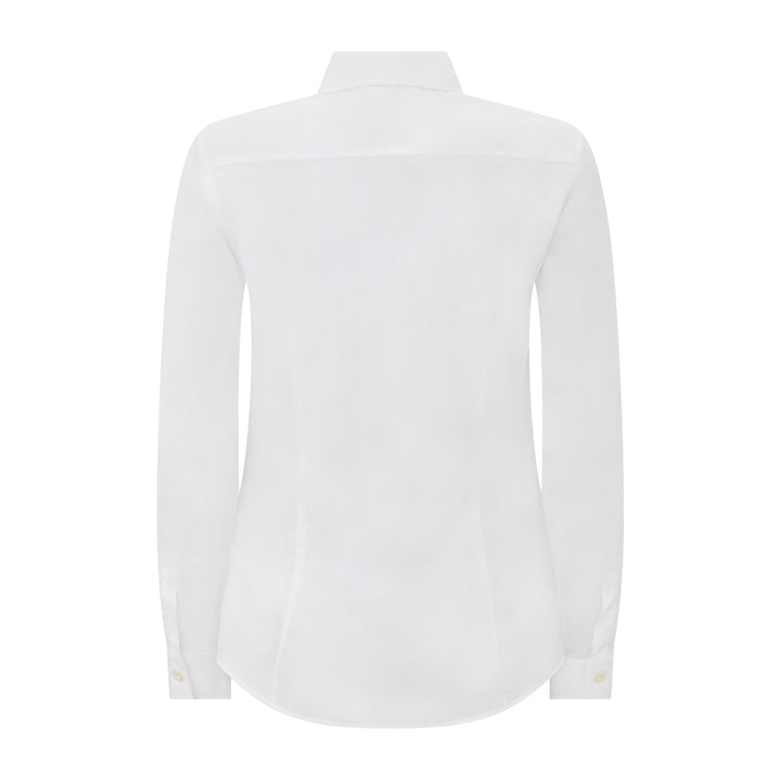 Anna Stretch Cotton Popline Shirt