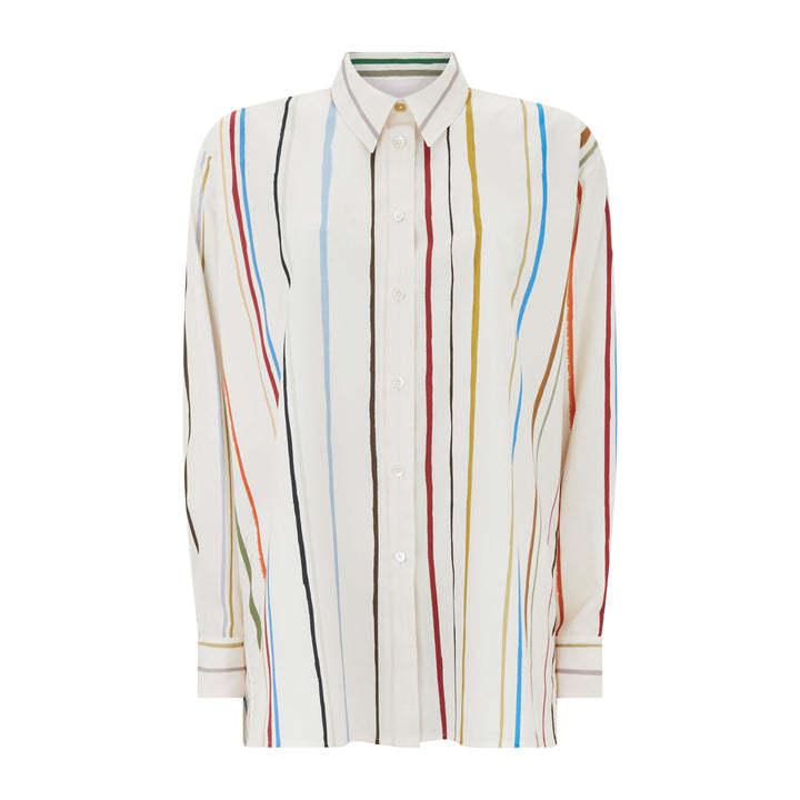 Stripe Cotton Shirt