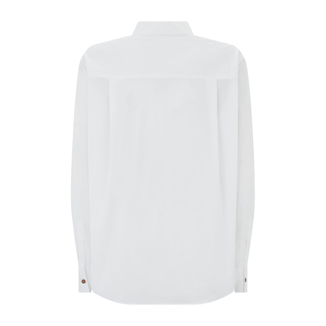 Multi Button Cotton Shirt