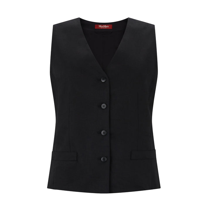 Carnet Tailored Flax Linen Vest