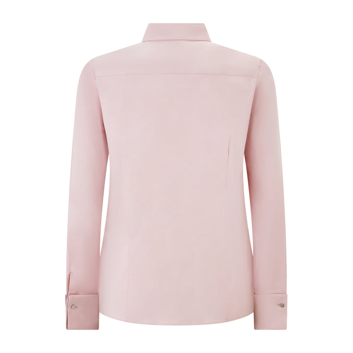 Cufflink Stretch Cotton Shirt