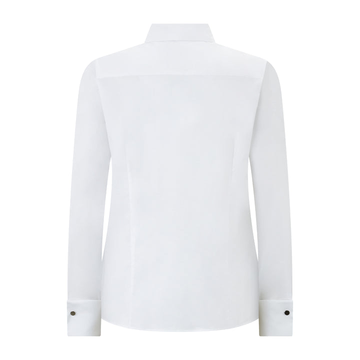 Cufflink Stretch Cotton Shirt