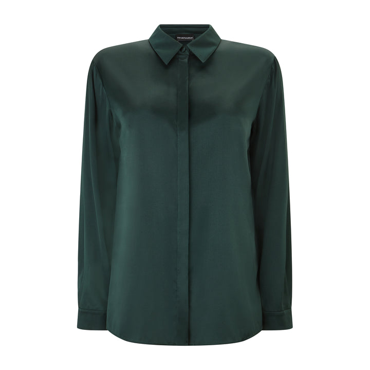 Silk Sateen Shirt