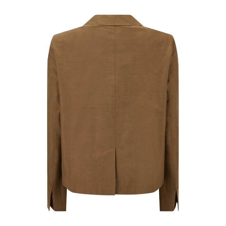 Frisco Silk Shantung Jacket