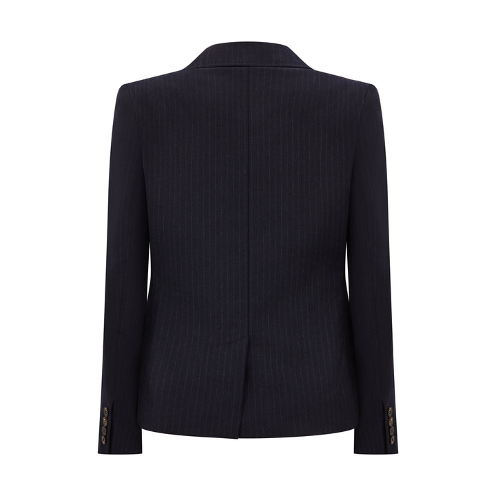 Panino Tailored Wool Pinstripe Jacket