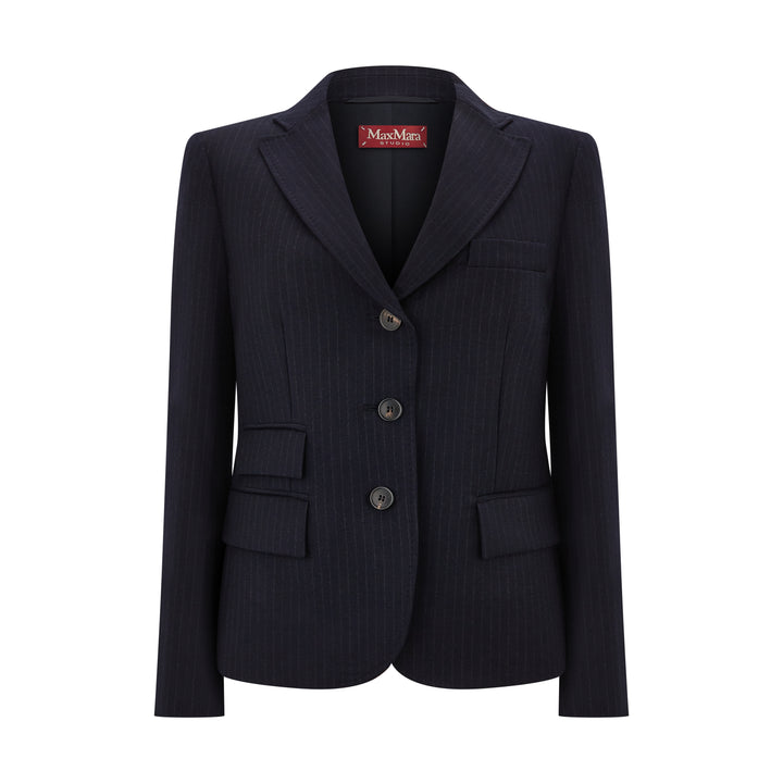 Panino Tailored Wool Pinstripe Jacket