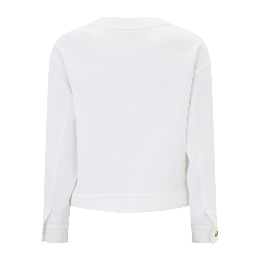 Kiwi Tailored Cotton Crepe Jacket