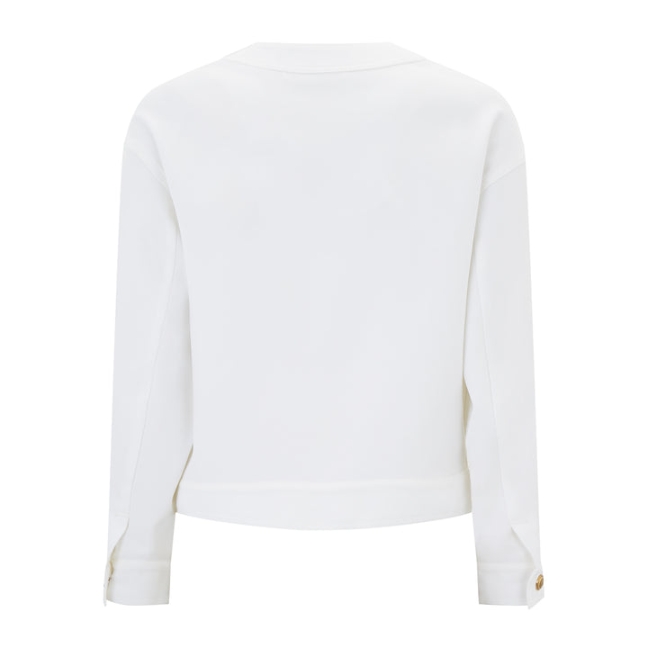 Kiwi Tailored Cotton Crepe Jacket