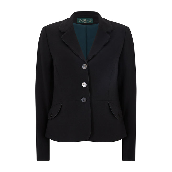Ruby Tailored Wool Crepe Jacket