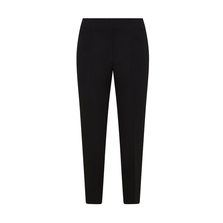 Tailored Cady Cigarette Trousers Black